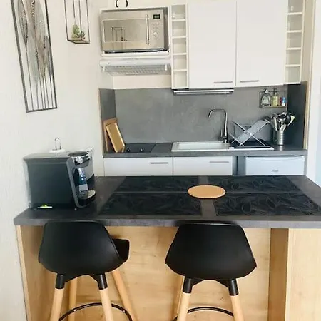 Appartement Entre Et Dunes Avec Balcon Vue Laterale 50m Pour 3 Pers Wifi Ménage Compris Fort-Mahon-Plage