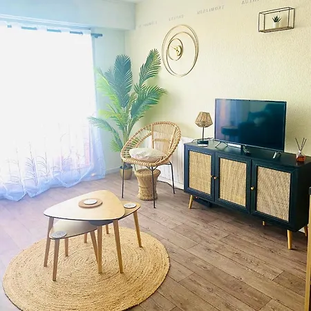 Appartement Entre Et Dunes Avec Balcon Vue Laterale 50m Pour 3 Pers Wifi Ménage Compris