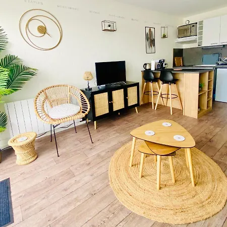 Entre Et Dunes Avec Balcon Vue Laterale 50m Pour 3 Pers Wifi Ménage Compris *