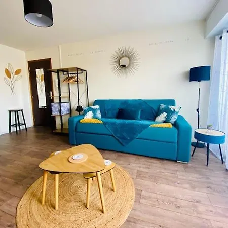 Studio Entre Mer Et Dunes Avec Balcon Vue Laterale Mer 50M Plage Pour 3 Pers Wifi Menage Compris Apartment *