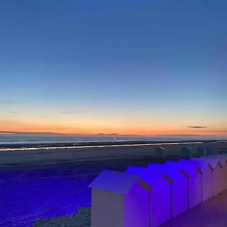 Studio Entre Mer Et Dunes Avec Balcon Vue Laterale Mer 50M Plage Pour 3 Pers Wifi Menage Compris Apartment Fort-Mahon-Plage