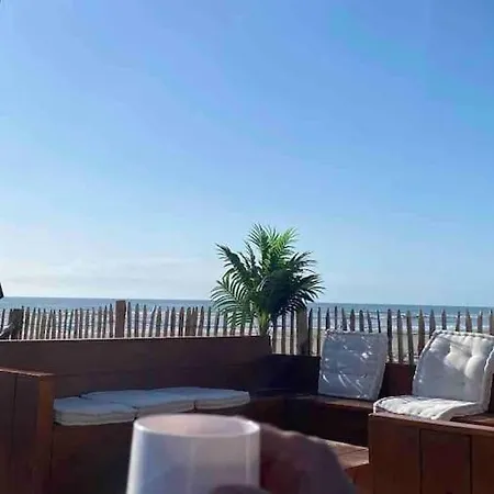 Studio Entre Mer Et Dunes Avec Balcon Vue Laterale Mer 50M Plage Pour 3 Pers Wifi Menage Compris Apartment Fort-Mahon-Plage