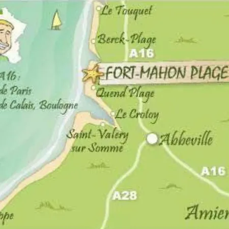 Entre Et Dunes Avec Balcon Vue Laterale 50m Pour 3 Pers Wifi Menage Compris *